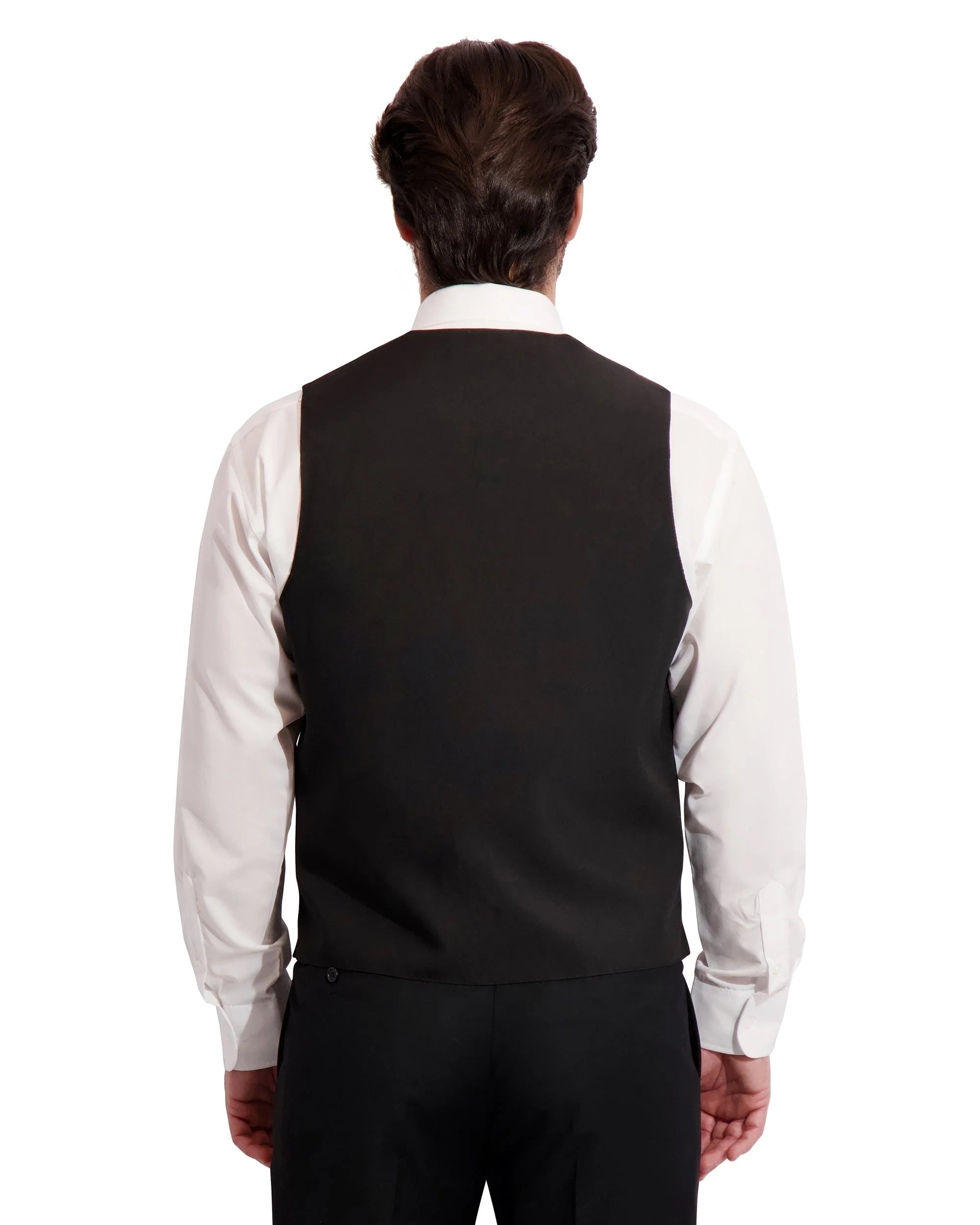 5 Button Vest w/ Functioning Welt Pockets & 4 Interior Pockets