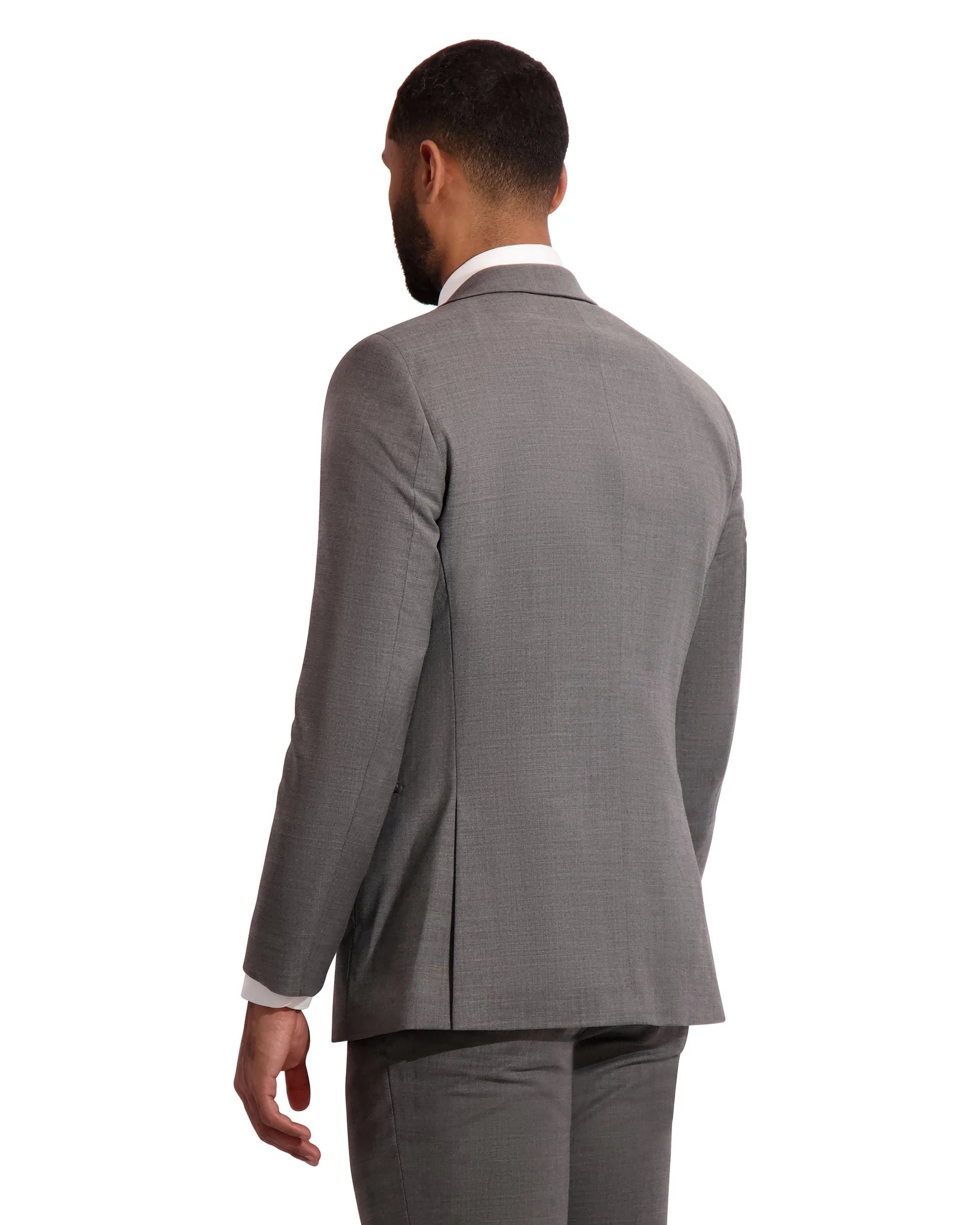 Ezra - Men’s "Ceremony Ready"- Mid Grey #6828C